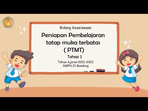 Sosialisasi PTMT SMPN 13 Bandung - 10 September 2021